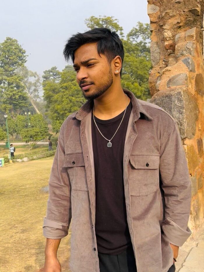 Forest Dusk Coud Overshirt For Men